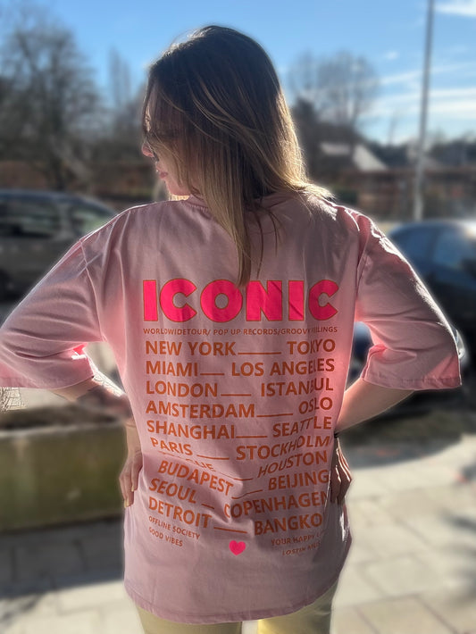 T shirt Iconic rose