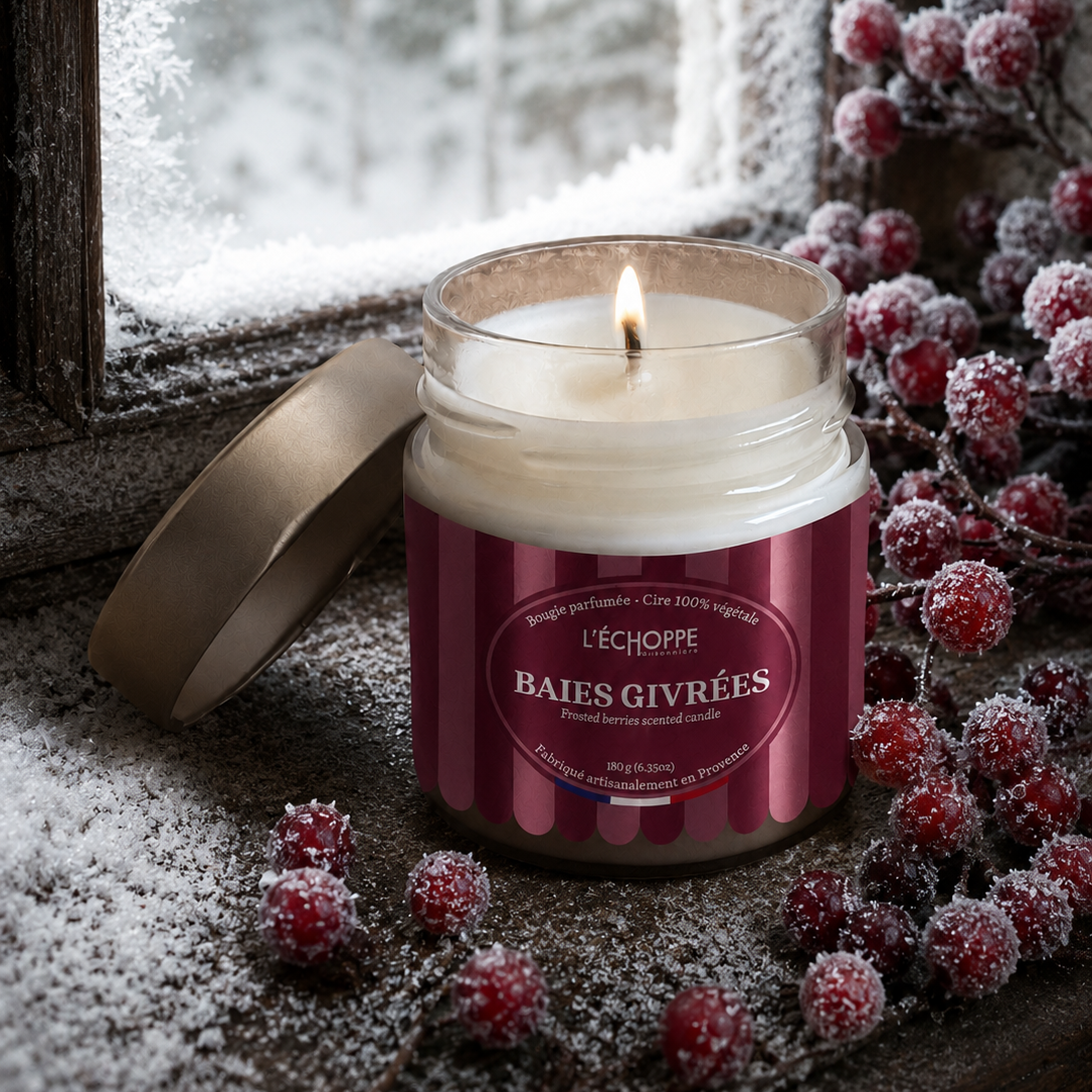 Bougie parfumée - Baies givrées