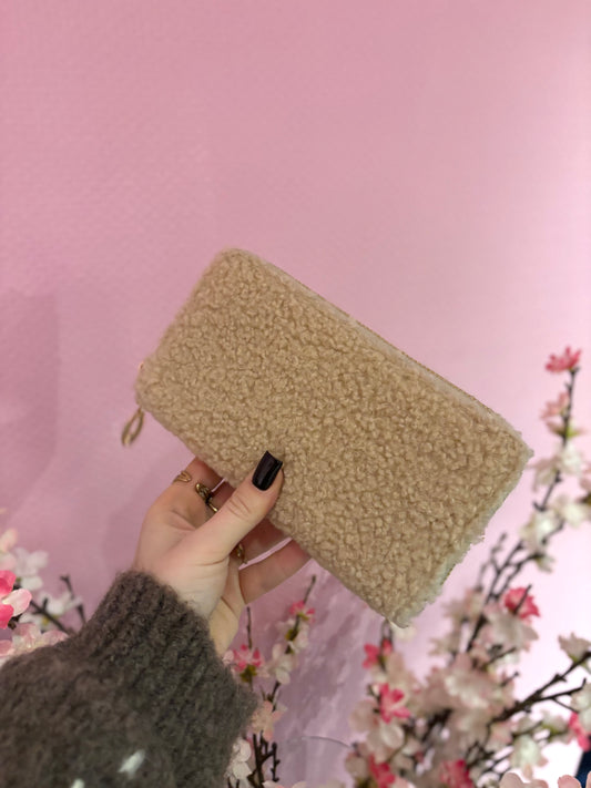 Portefeuille Teddy à personnaliser beige