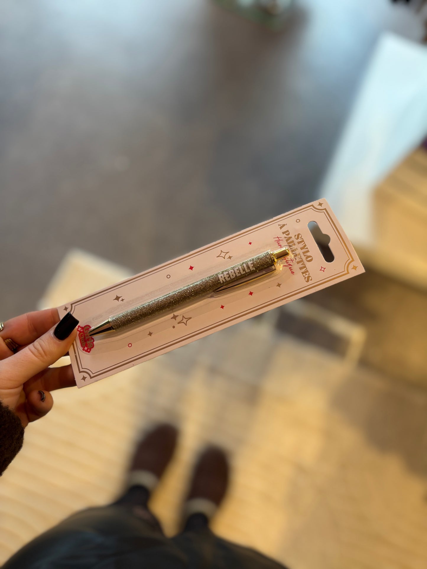 Bic à paillettes Rebelle