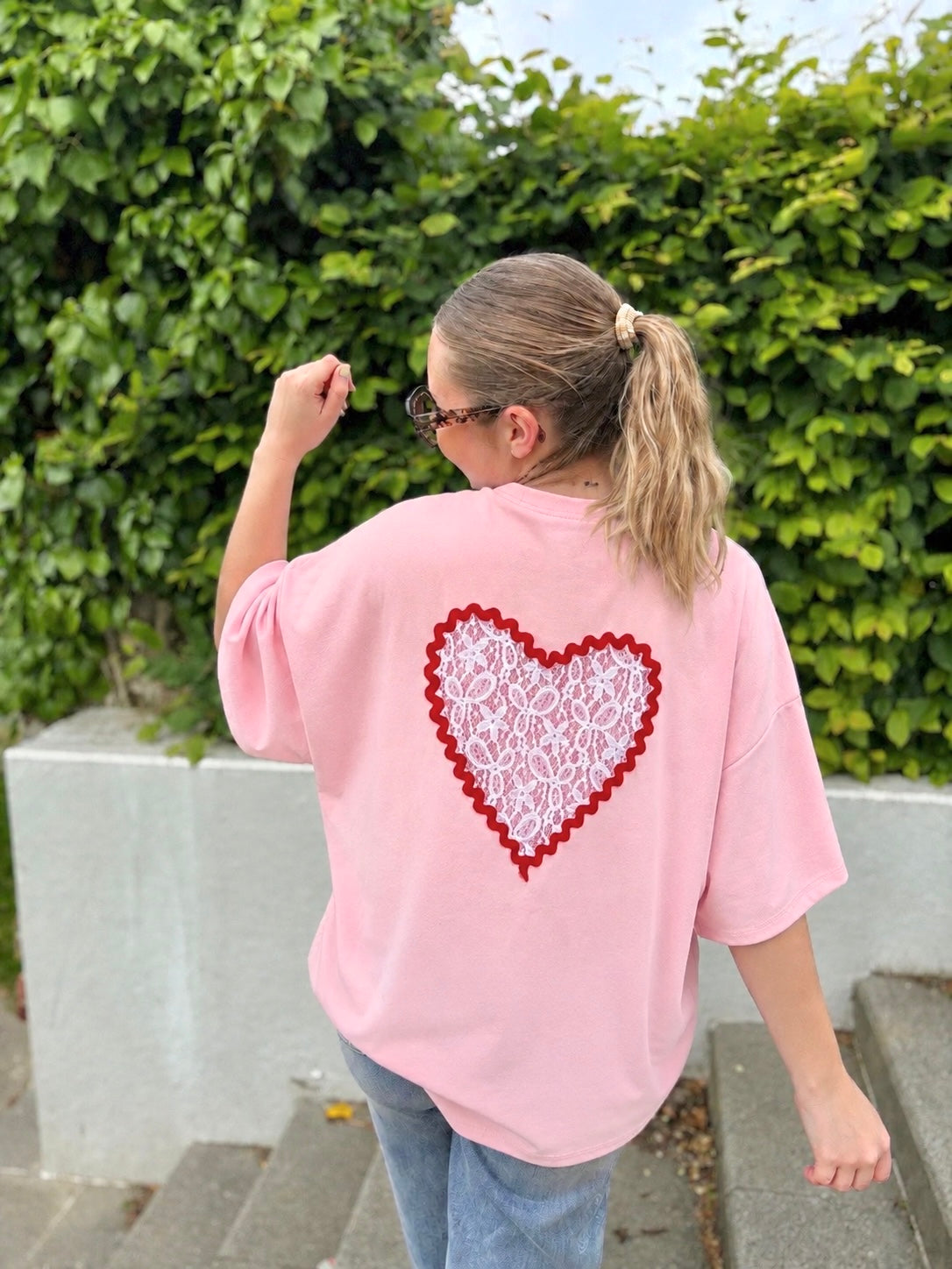 T-shirt secret Crush dentelle dos nu