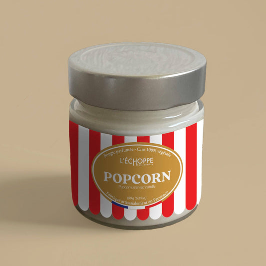 Bougie parfumée - Popcorn