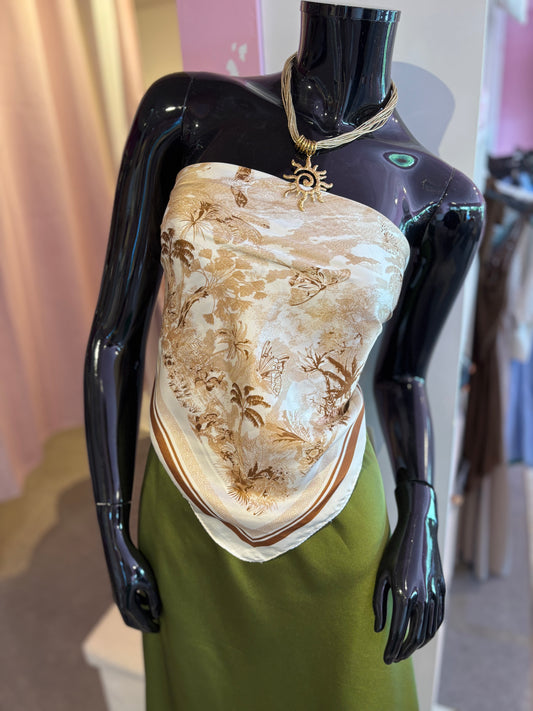 Foulard palmier
