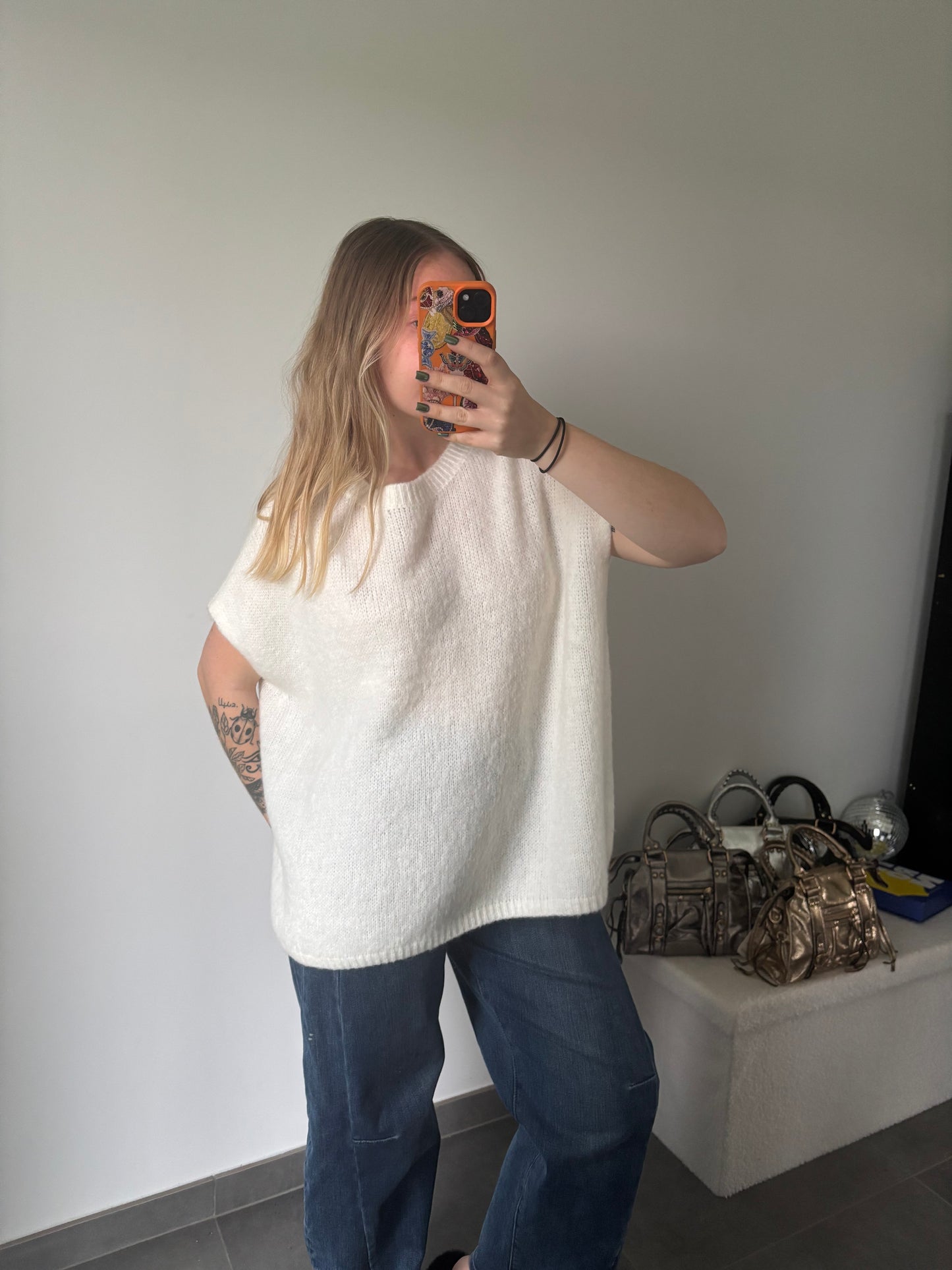 Pull Ambre Beige clair