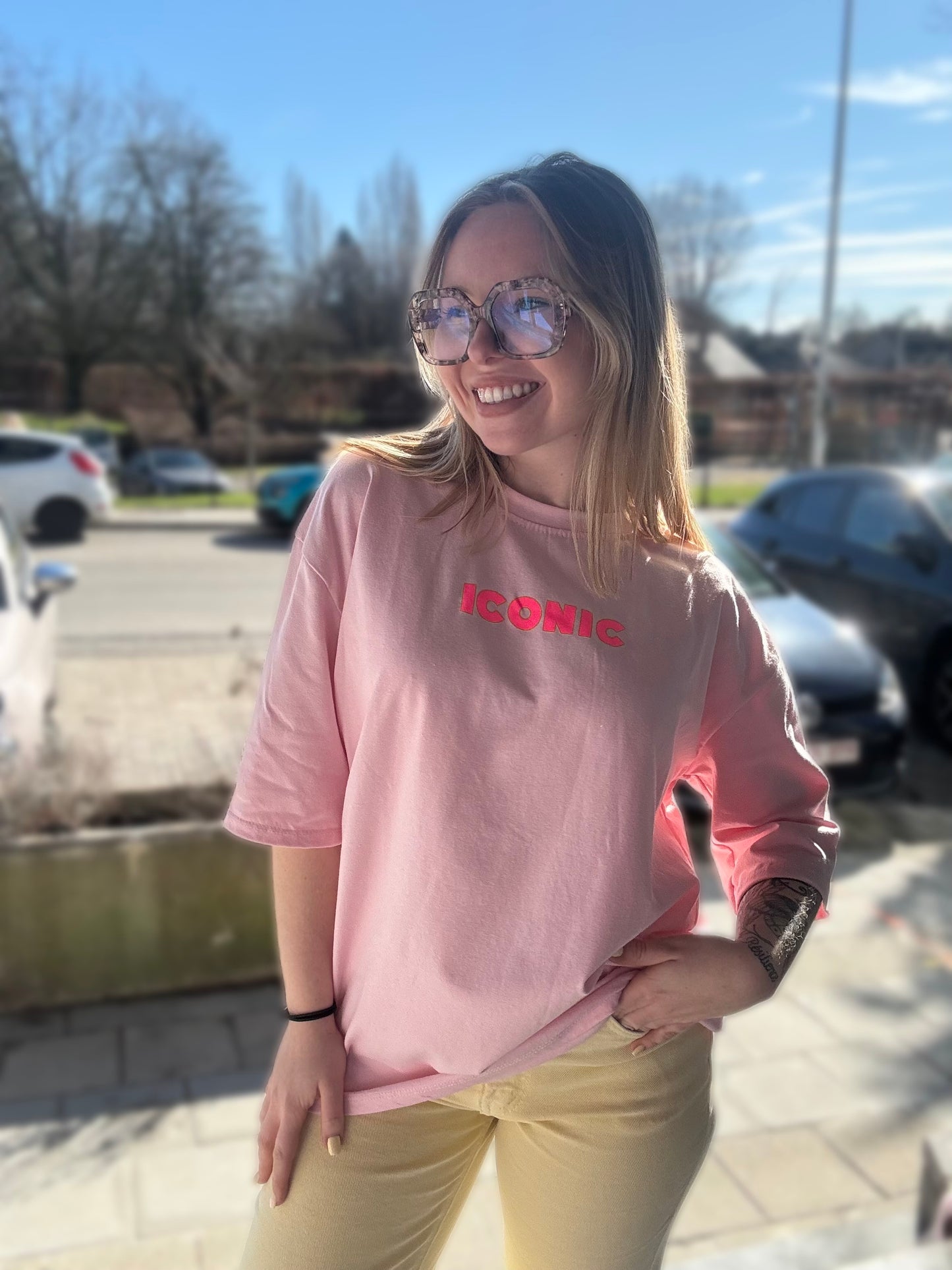 T shirt Iconic rose