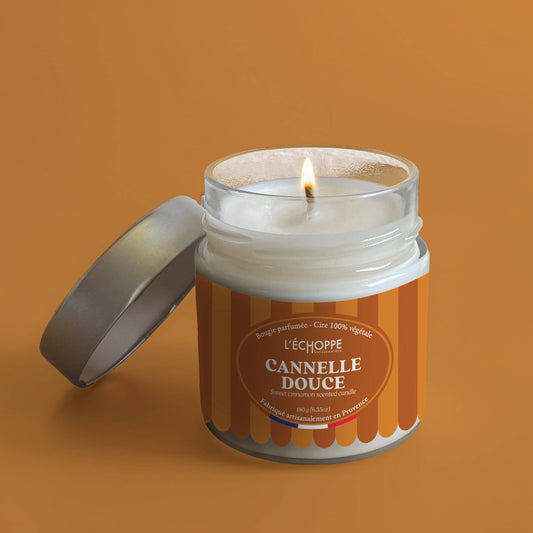 Bougie parfumée - Cannelle douce