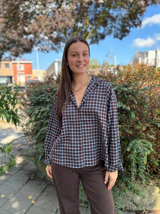Chemise Paige à carreaux