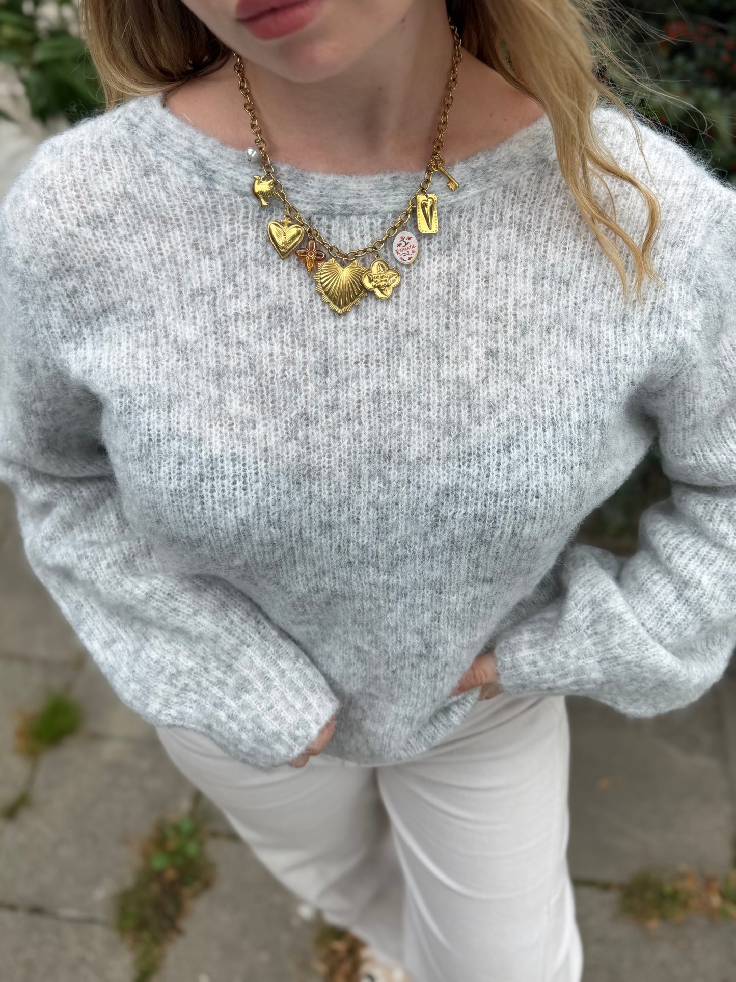 Pull Esmée dos nu divers coloris