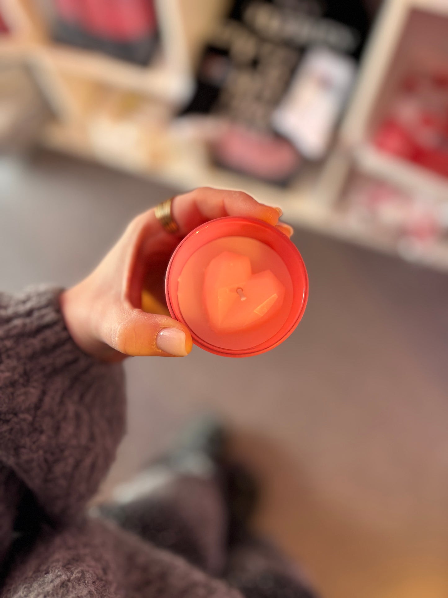 Bougie mon amour je t’aime très fort