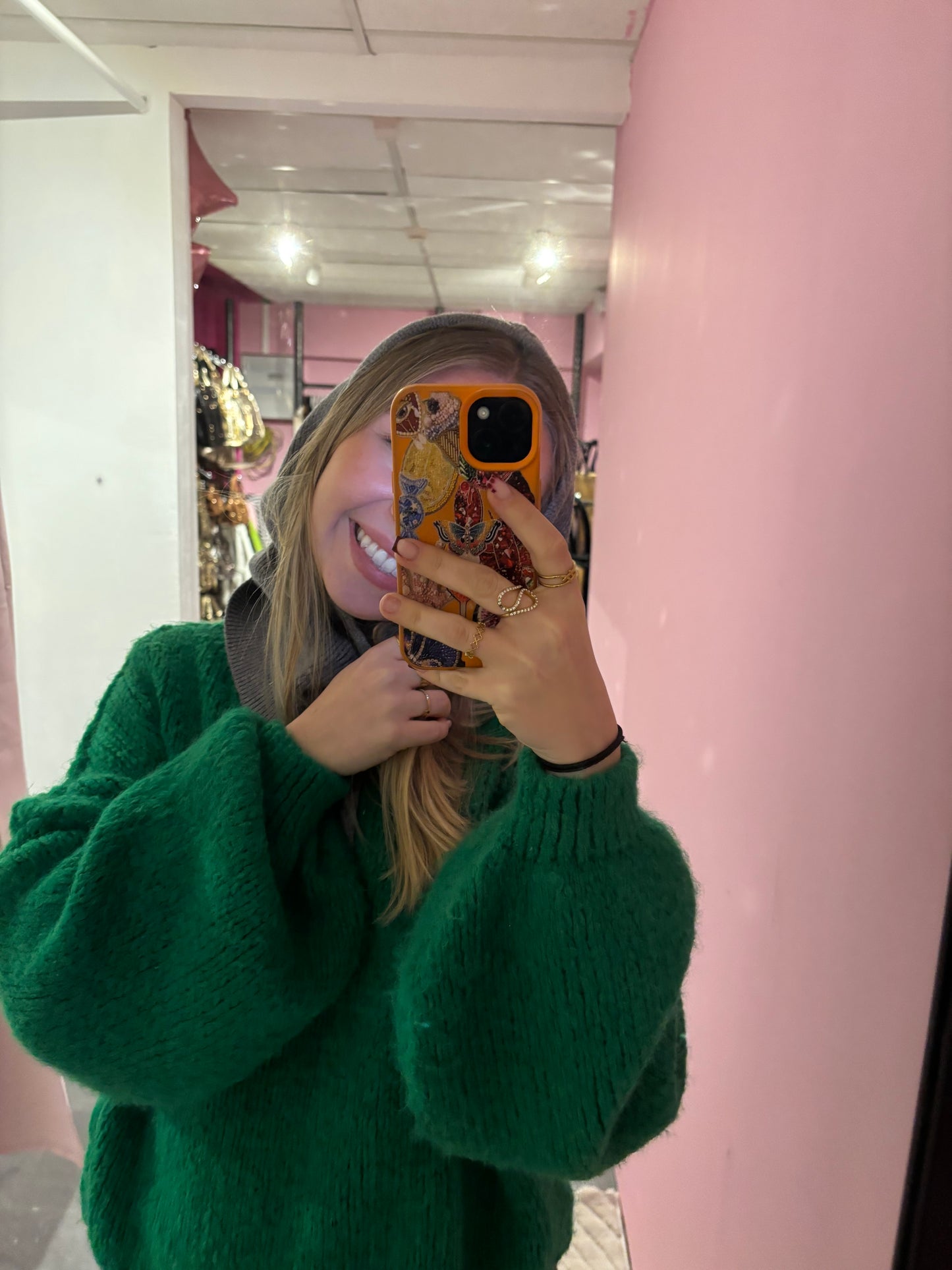 Capuche cagoule grise