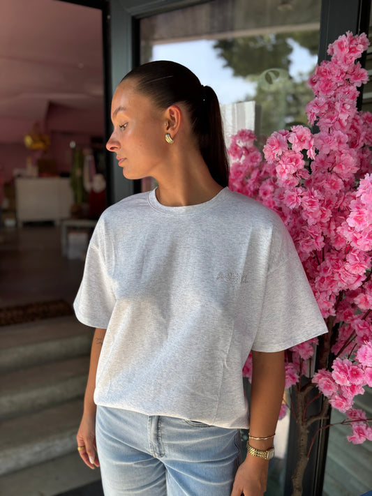 T-shirt Angel gris