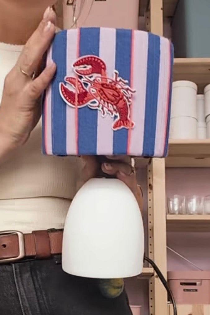 Dopamine immersive expérience : Personnalisation d’une lampe tissée 🤎✨