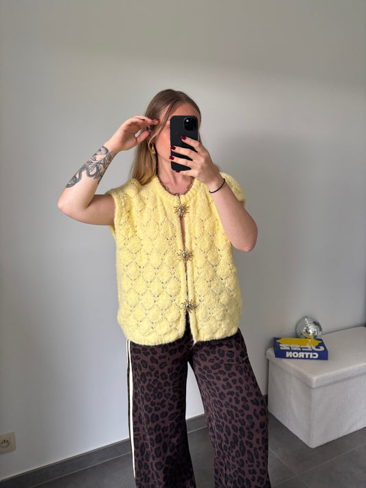 Gilet Denise jaune