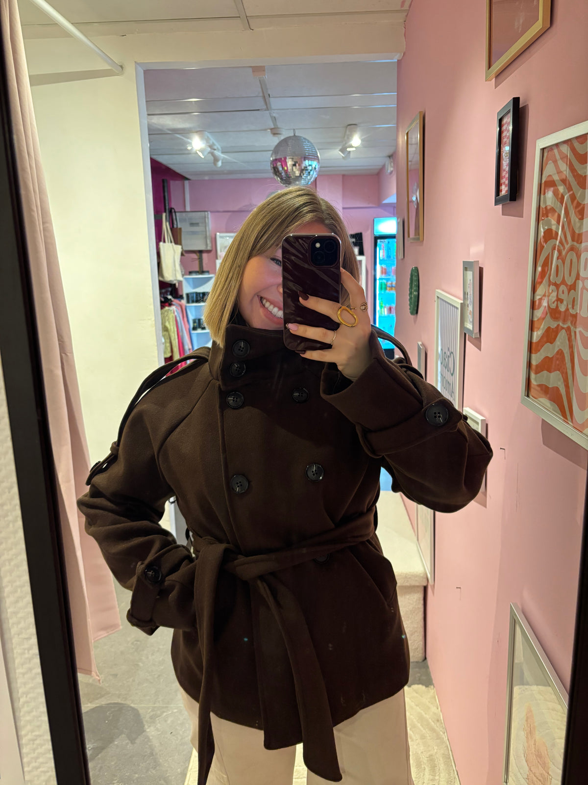 Veste trench Fallon