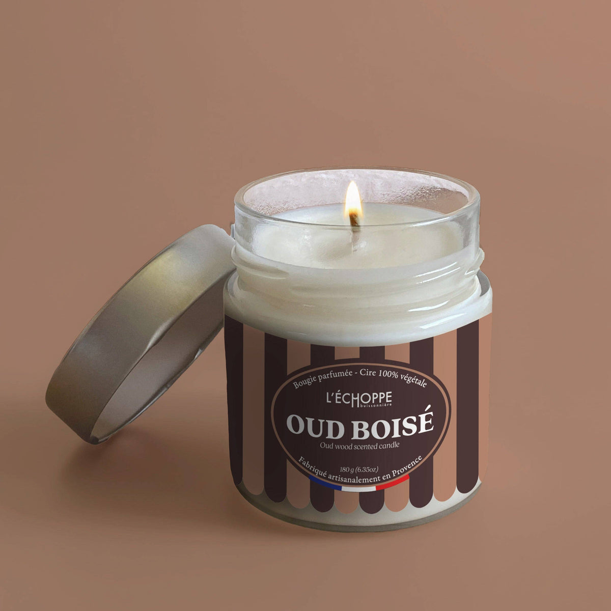Bougie parfumée - Oud boisé