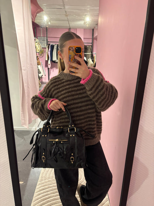 Sac Ciaga Noir brillant Moyen