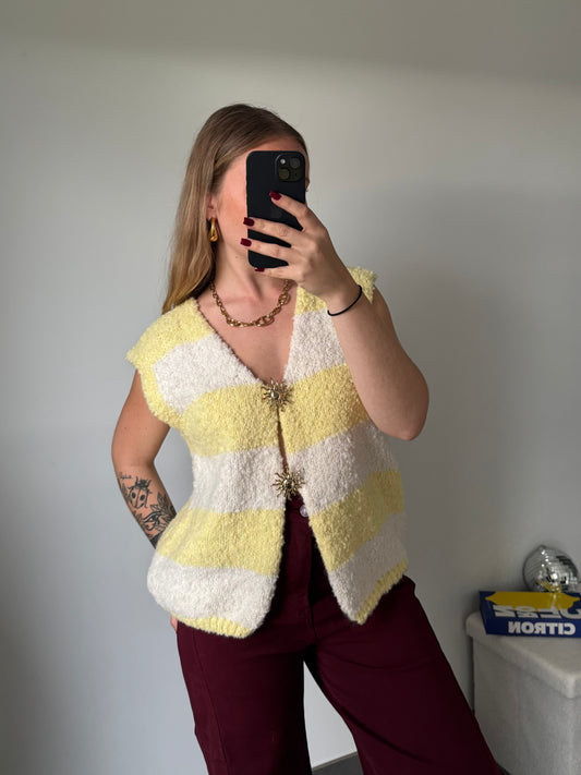 Gilet Ice Cream jaune