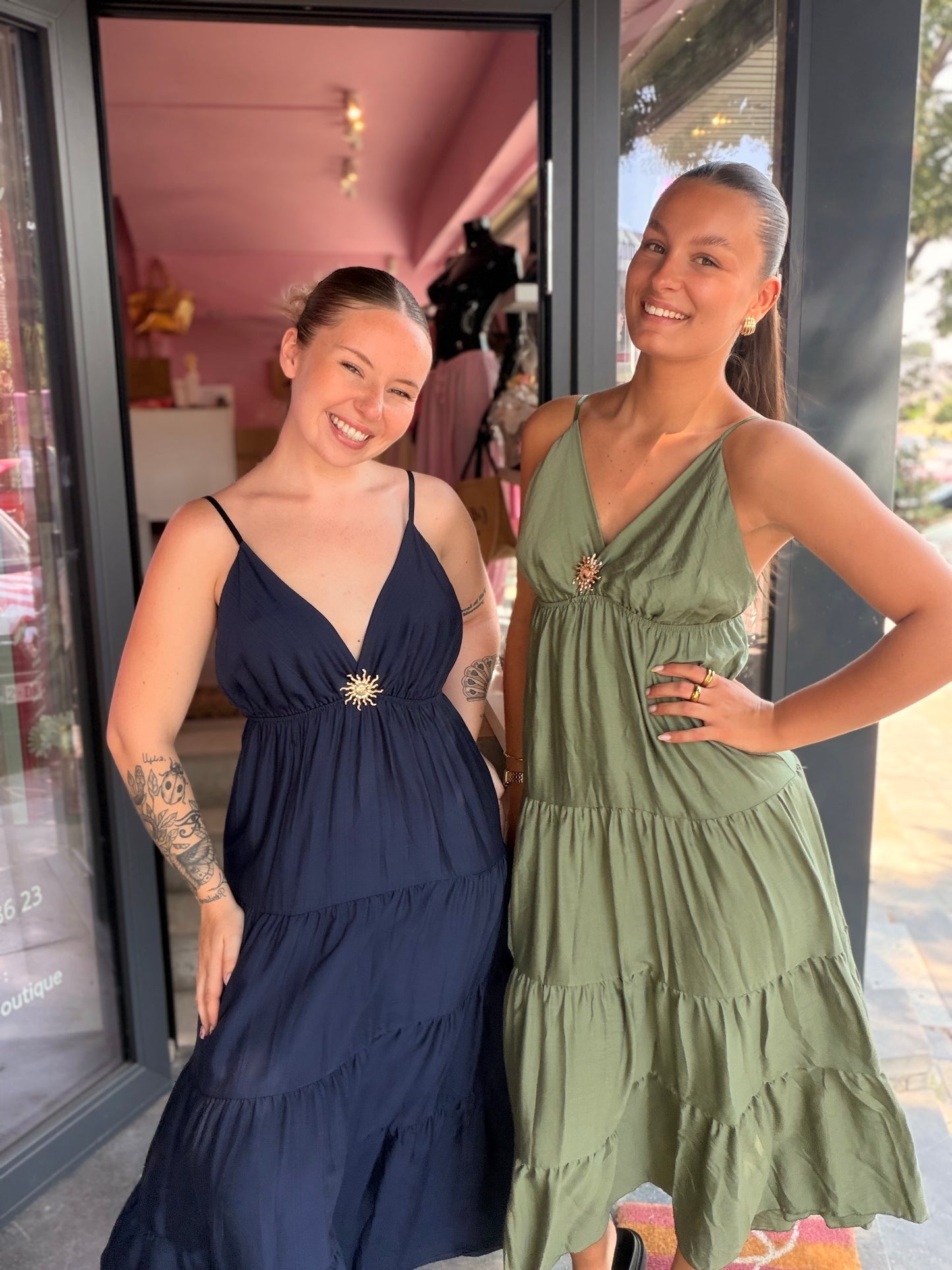 Robe soleil longue diverses coloris