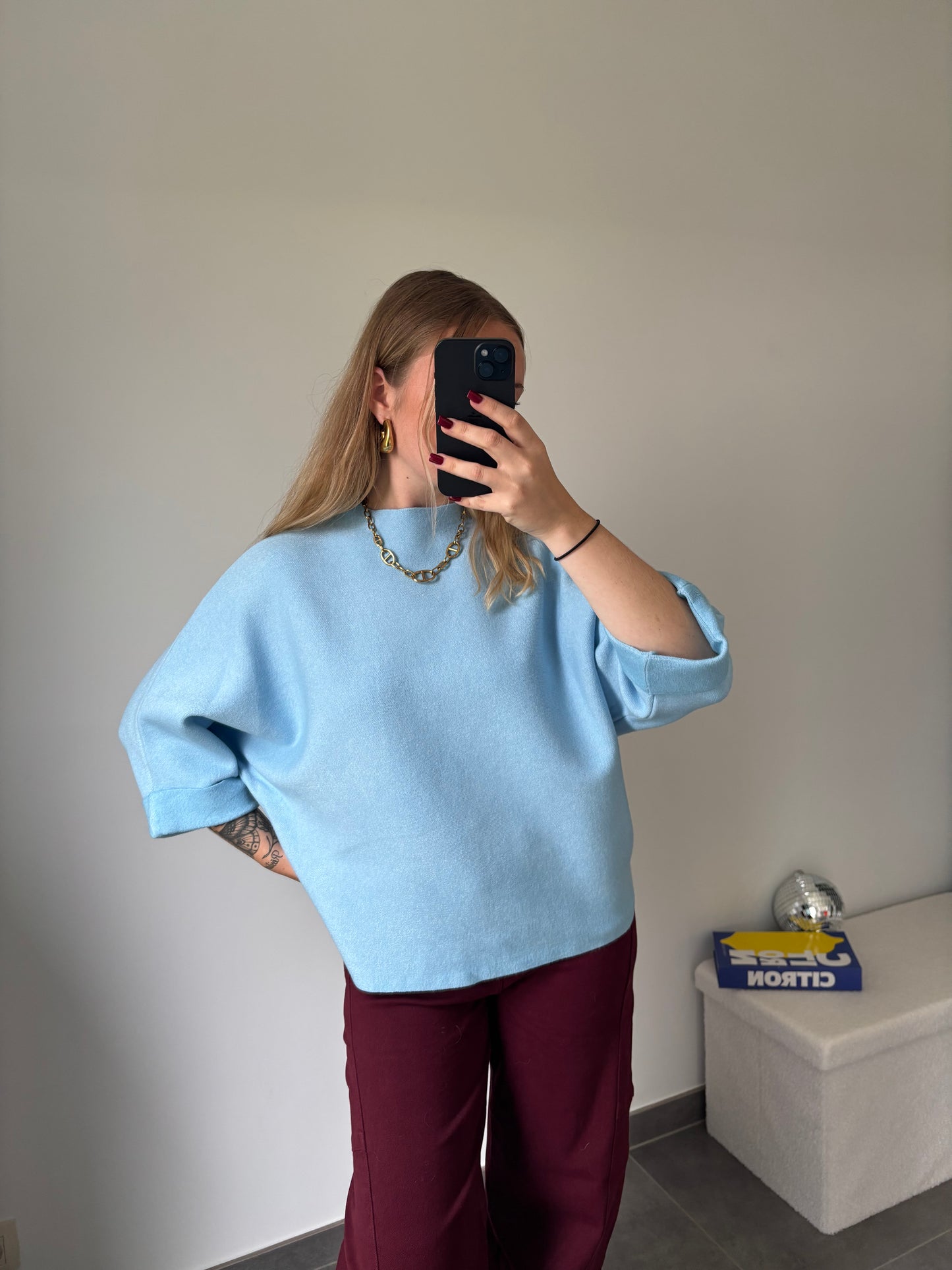 Pull Serena Bleu Ciel