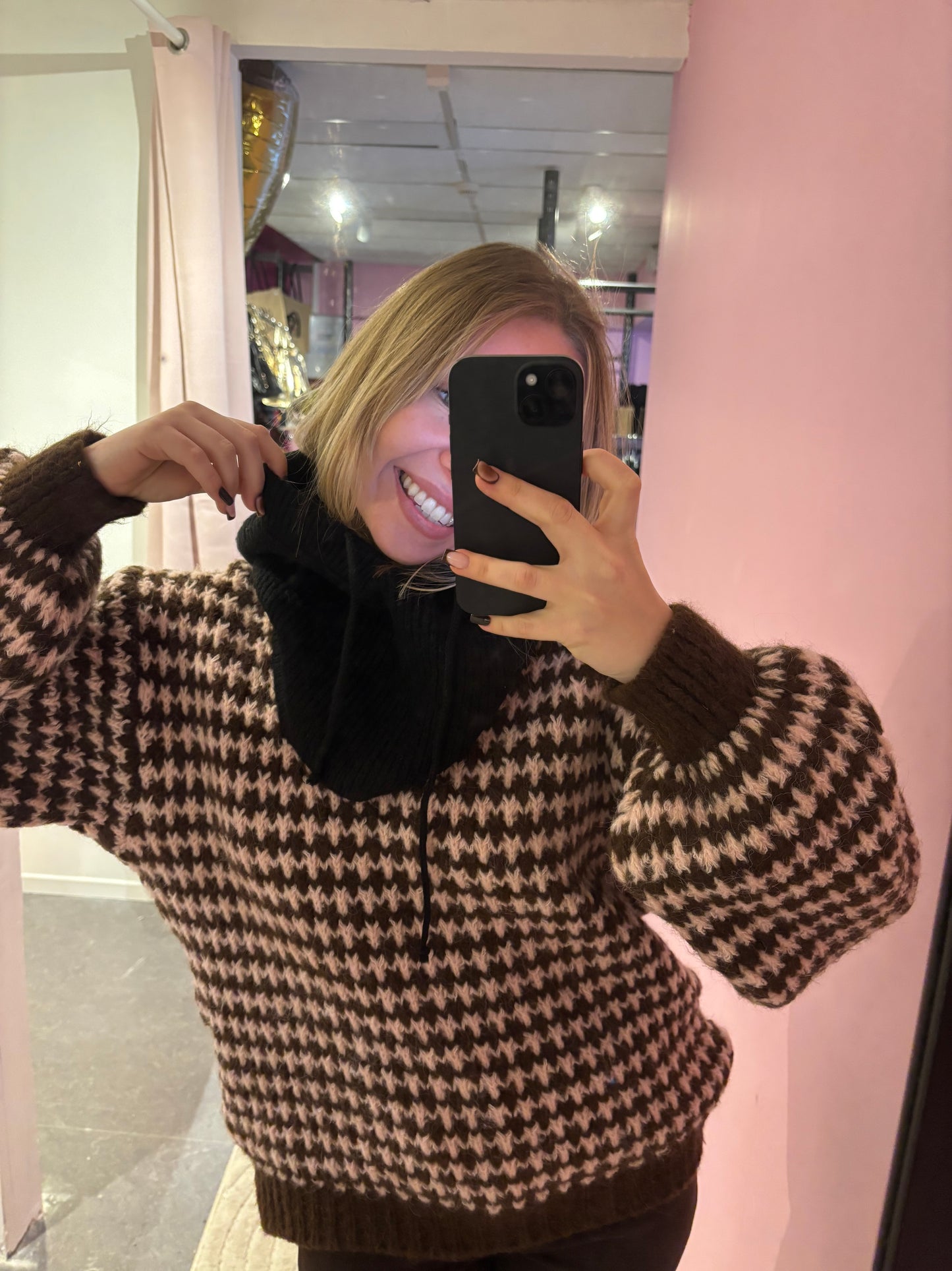 Capuche cagoule noire