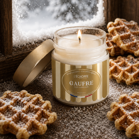 Bougie parfumée - Gaufre