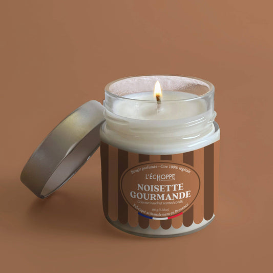 Bougie parfumée - Noisette gourmande