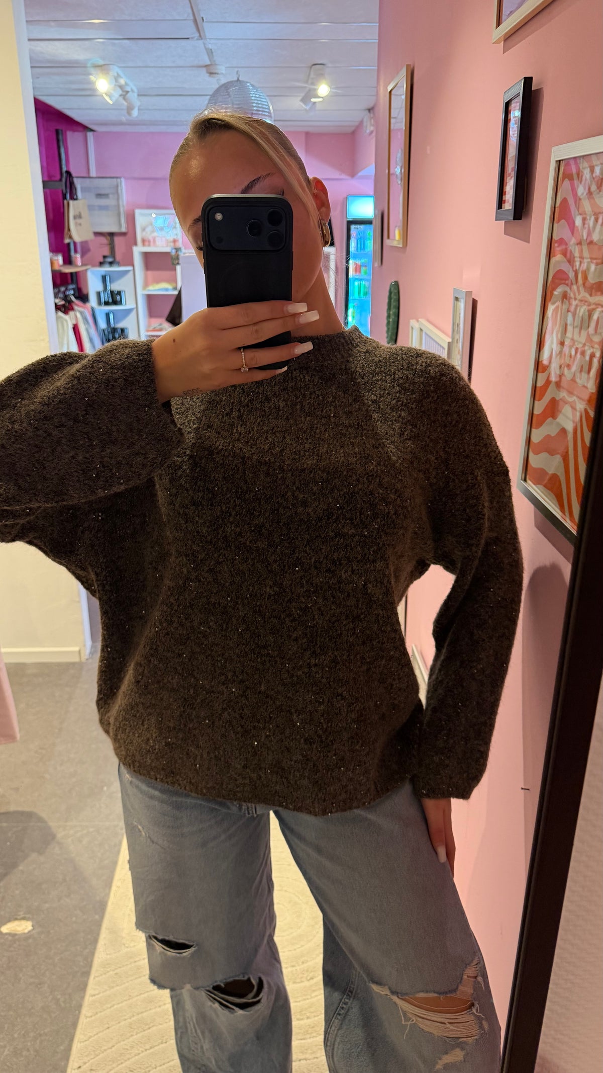 Pull à paillettes Amy divers coloris