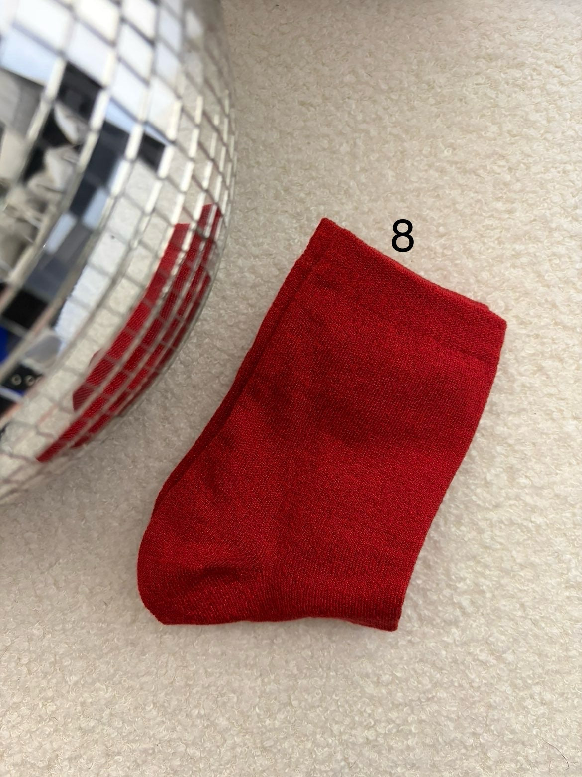 Chaussette à paillettes personnalisable🌈💖✨