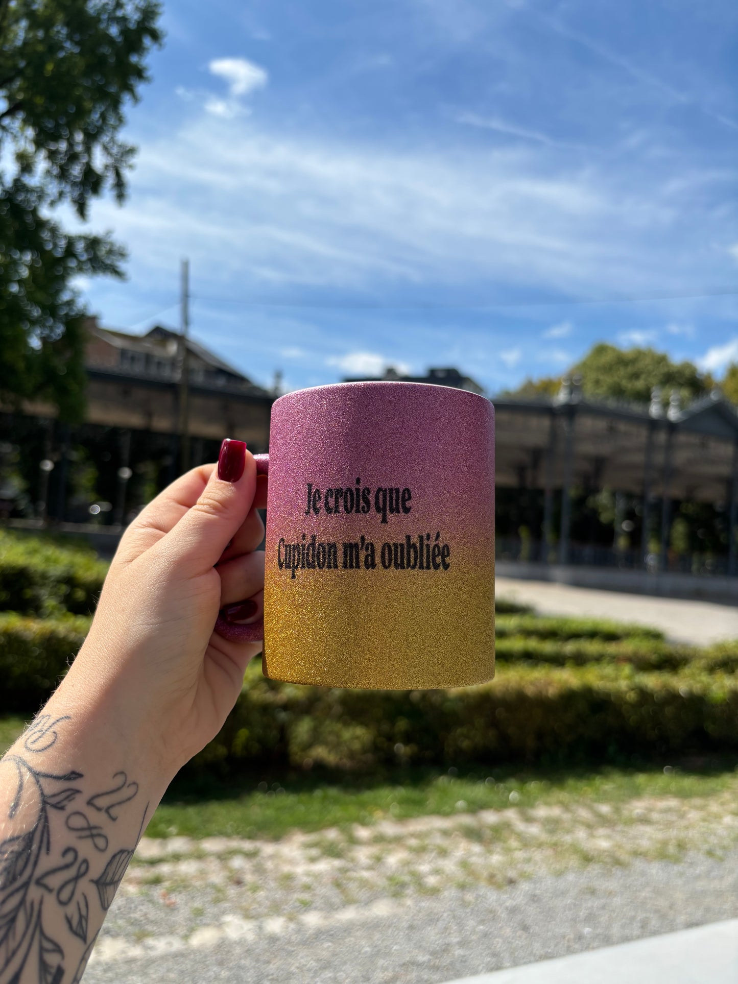 Mug Cupidon m’a oubliée