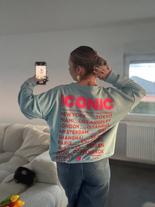 Sweat Iconic Bleu