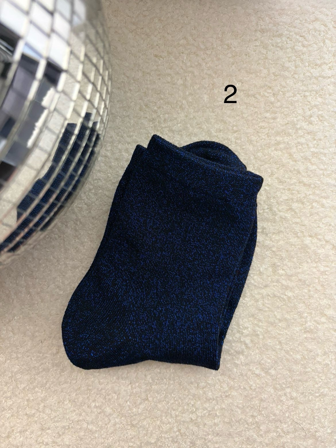 Chaussette à paillettes personnalisable🌈💖✨