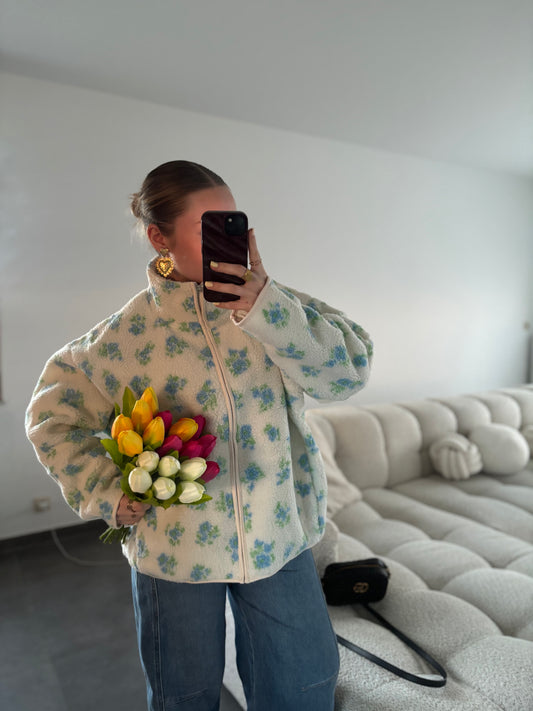 Polaire Teddy Maya Bleu