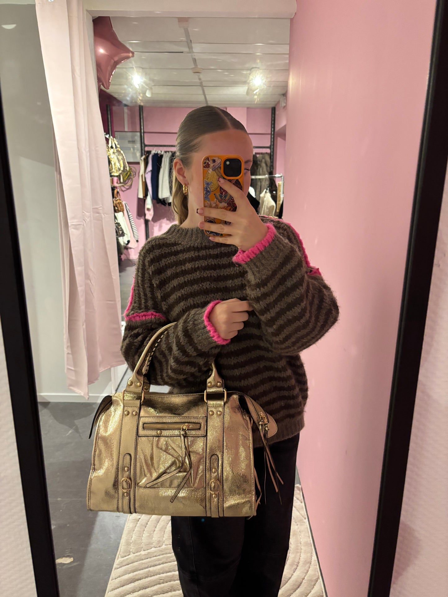 Sac Ciaga Doré brillant Moyen