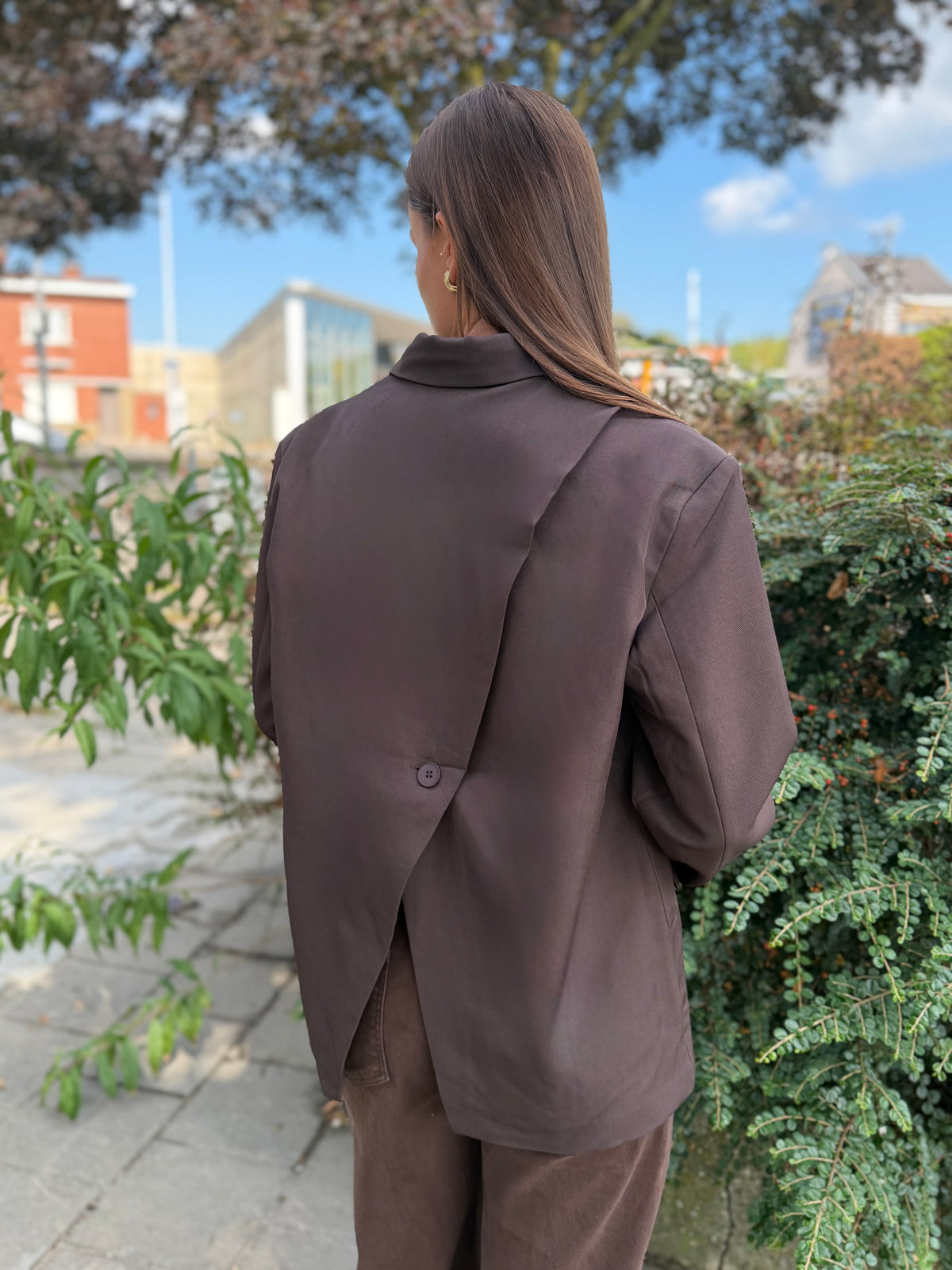 Blazer Lucy dos asymétrique divers coloris
