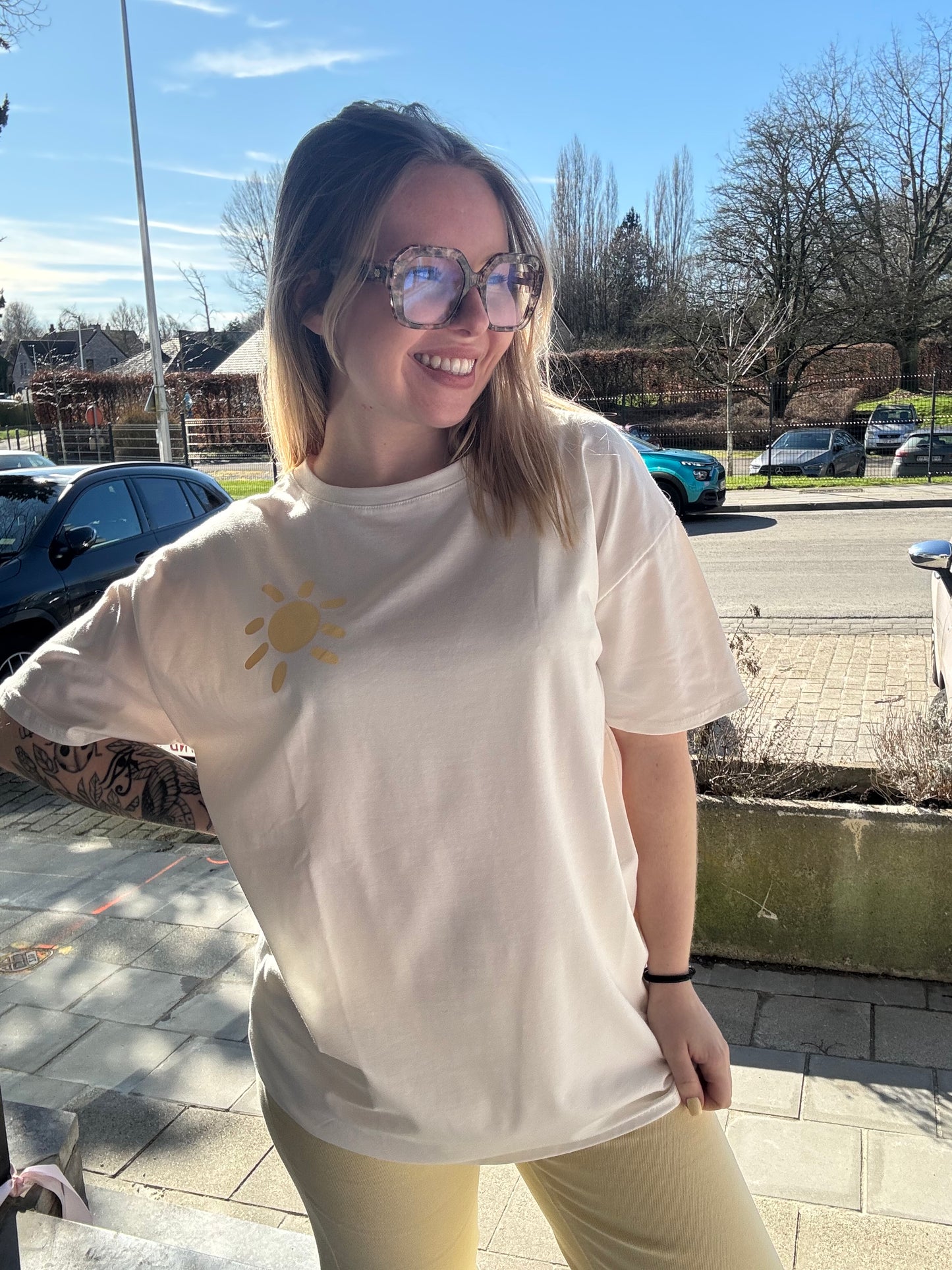 T shirt Love in the sun