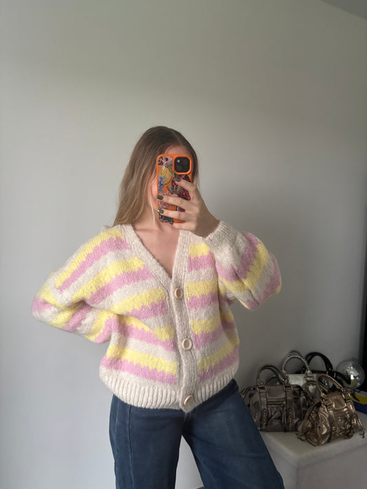 Gilet Chupa rose jaune