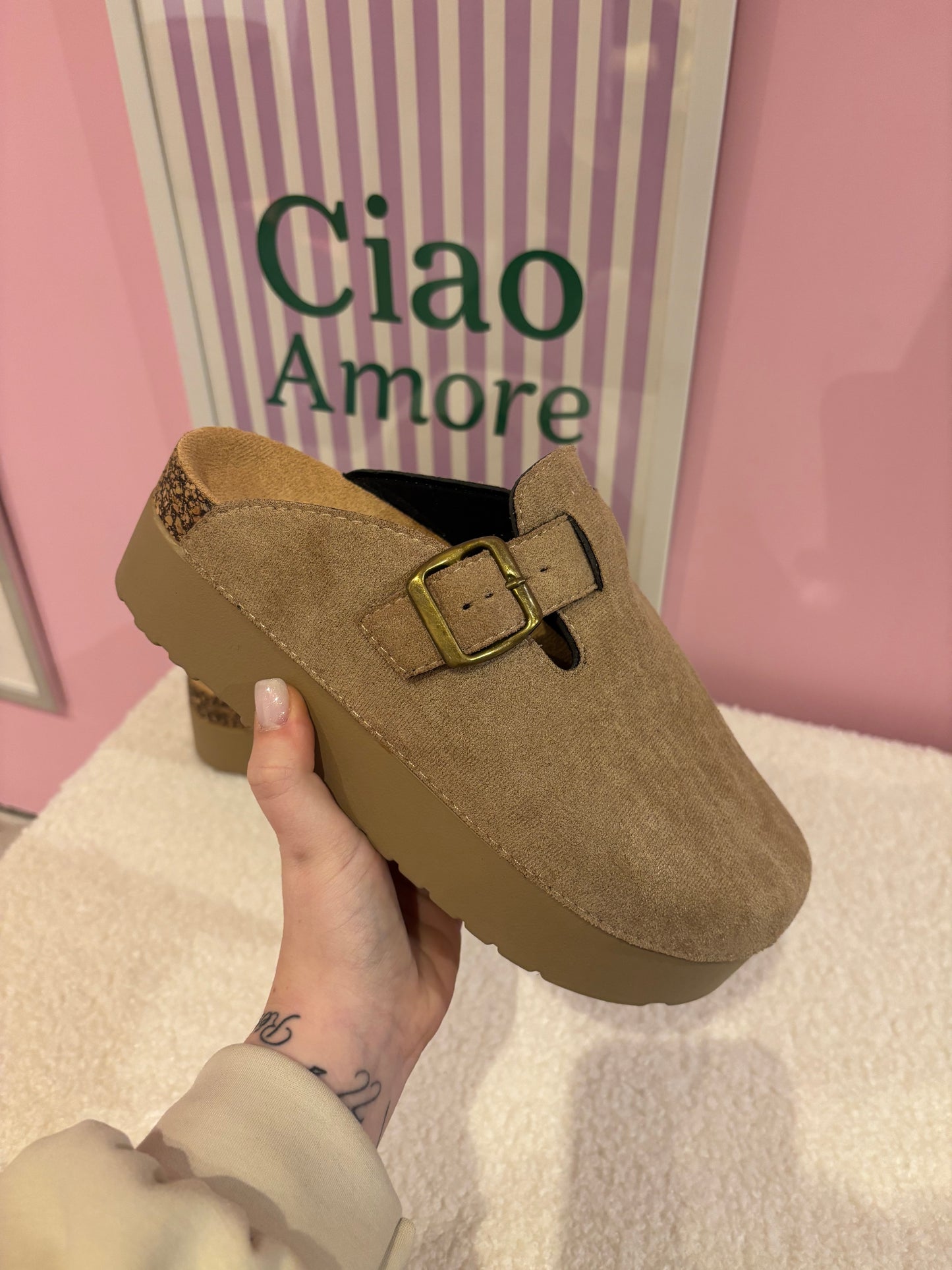 Chaussures Birky Taupe