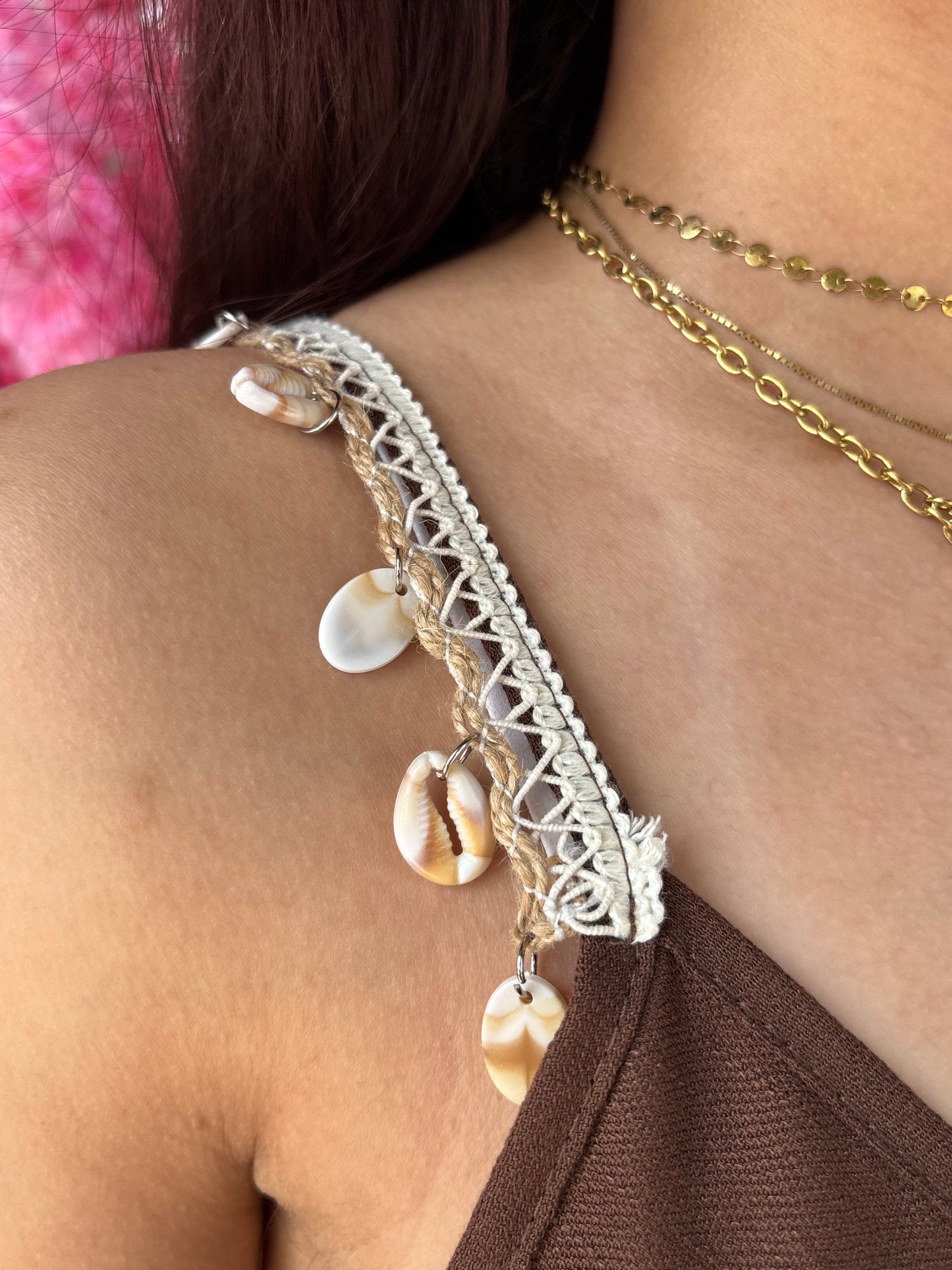 Robe coquillages