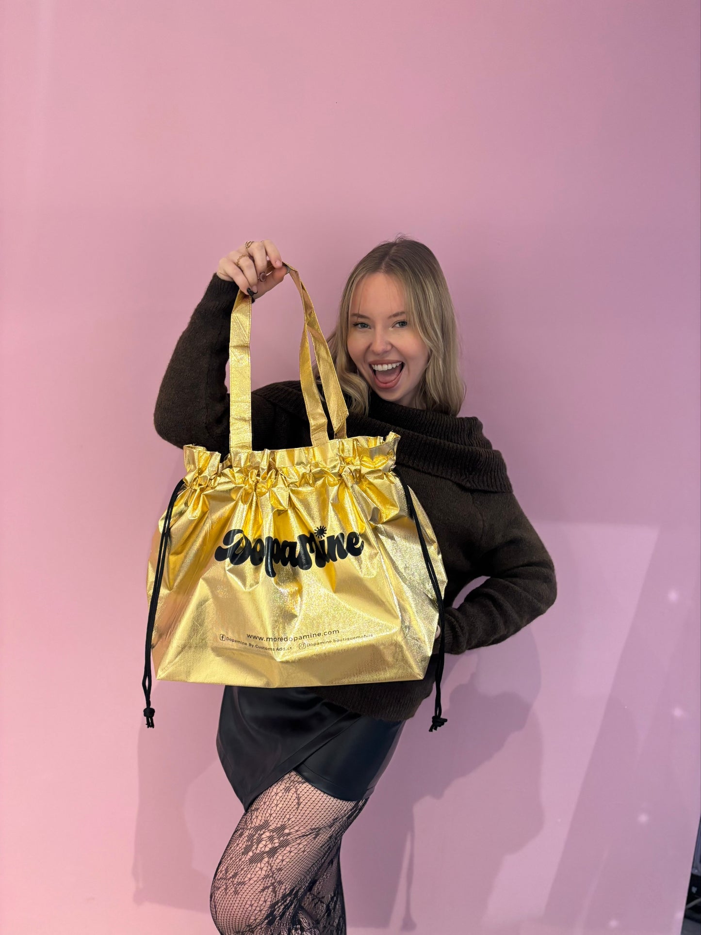 Sac cadeau réutilisable Dopamine