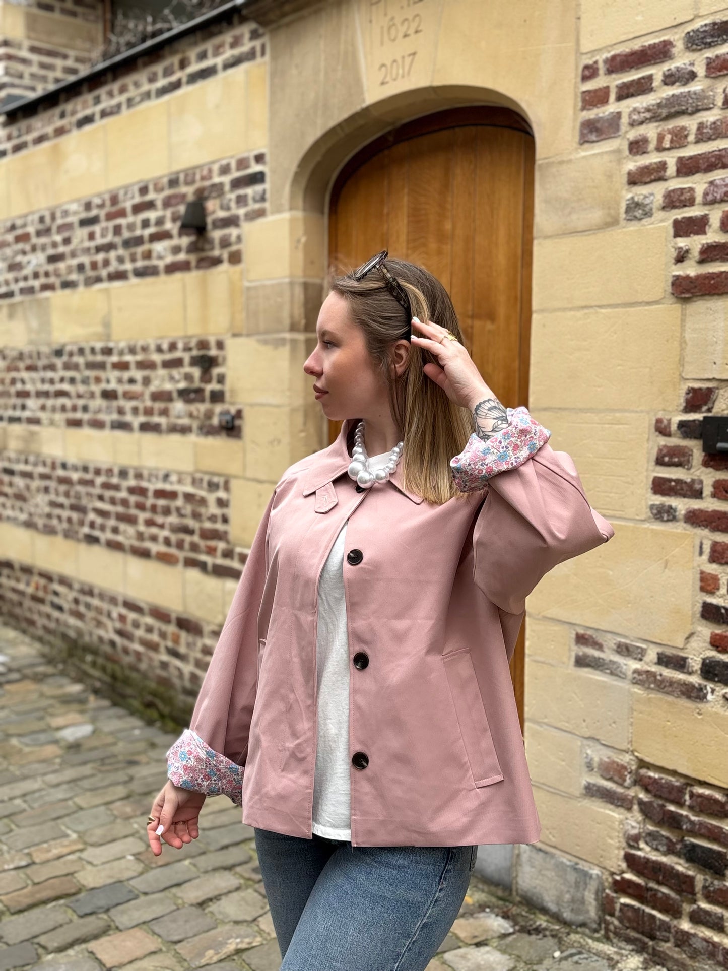 Veste Lydie rose