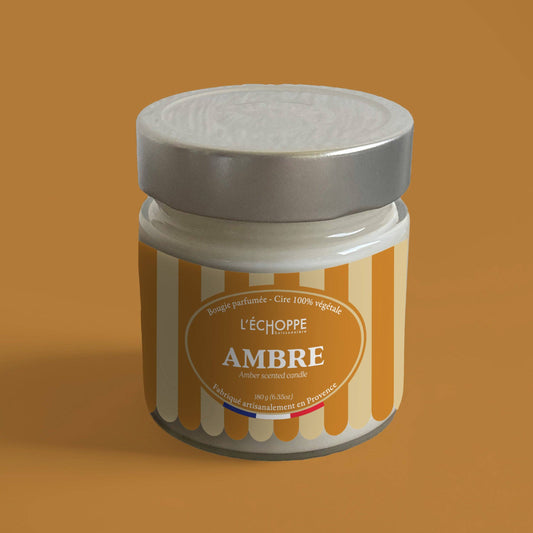 Bougie parfumée - Ambre