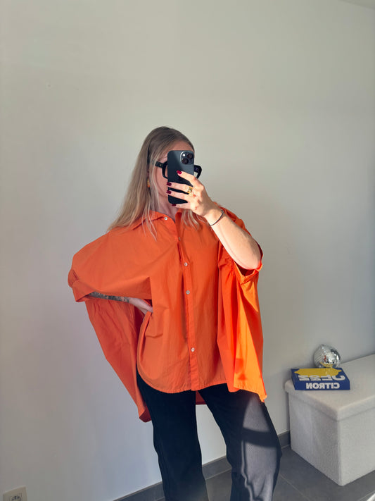 Chemise Oversize Pretty Orange