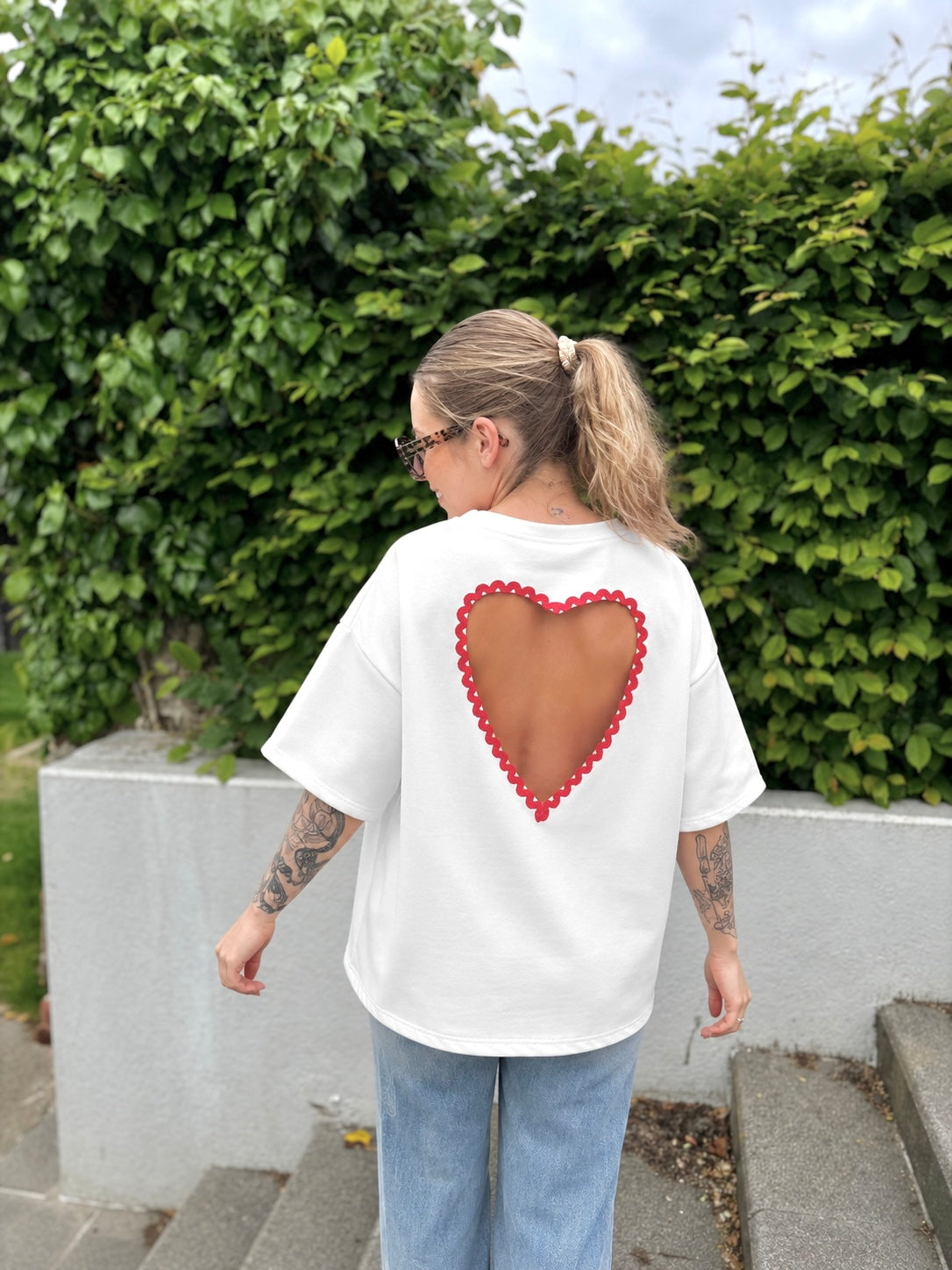 T-shirt secret Crush dos nu
