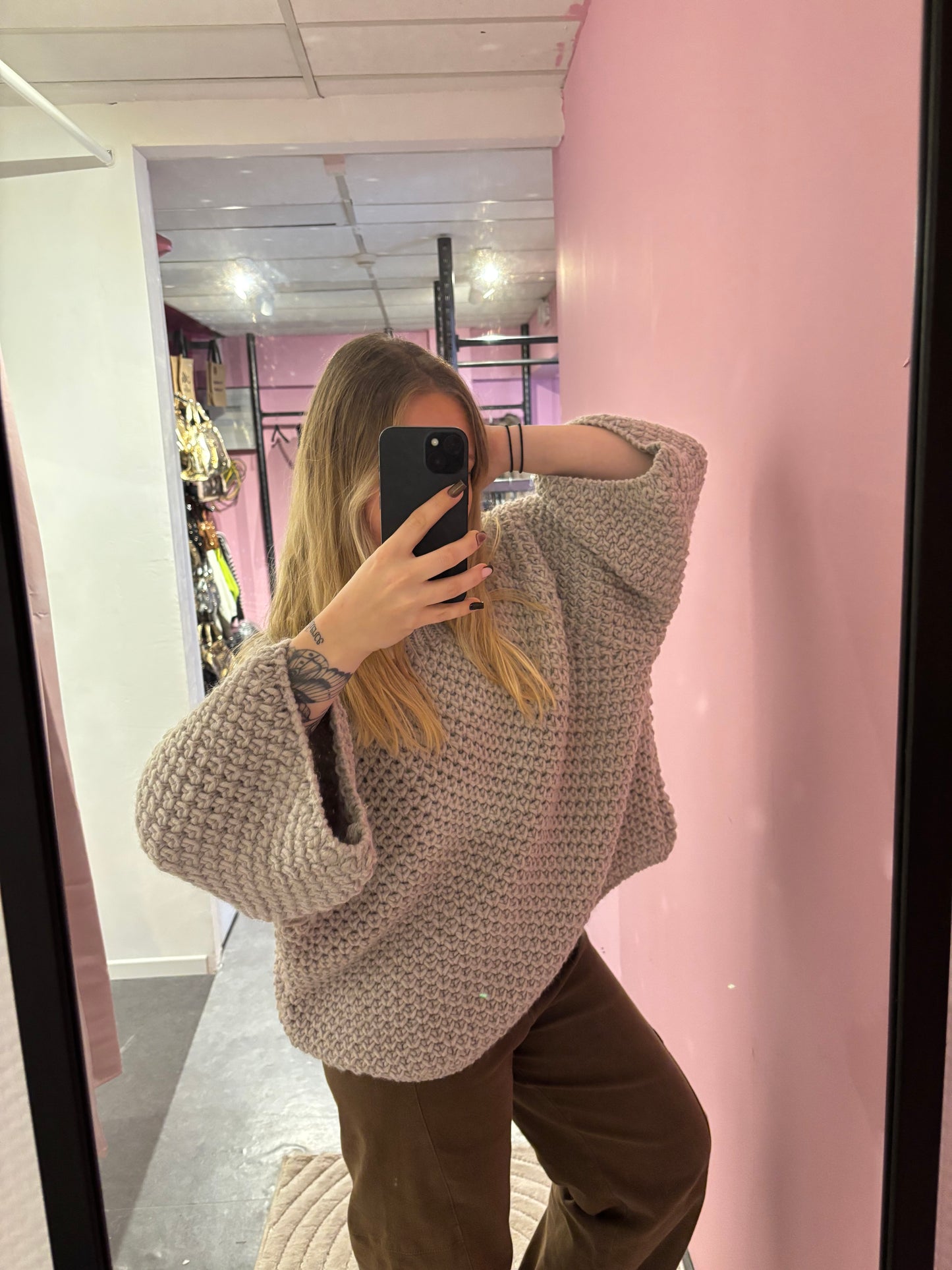 Pull Clara beige