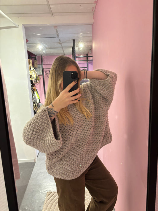 Pull Clara beige