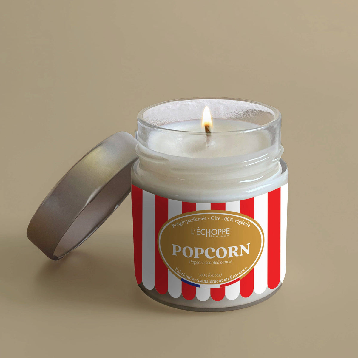 Bougie parfumée - Popcorn