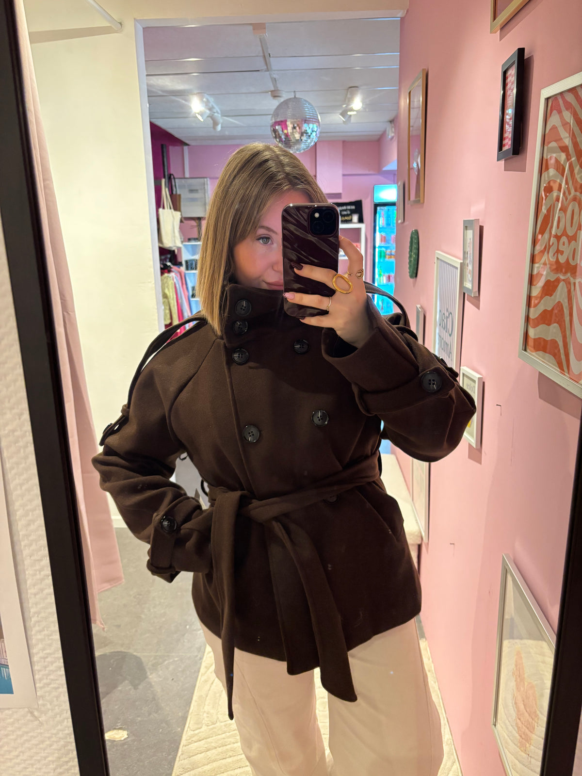 Veste trench Fallon