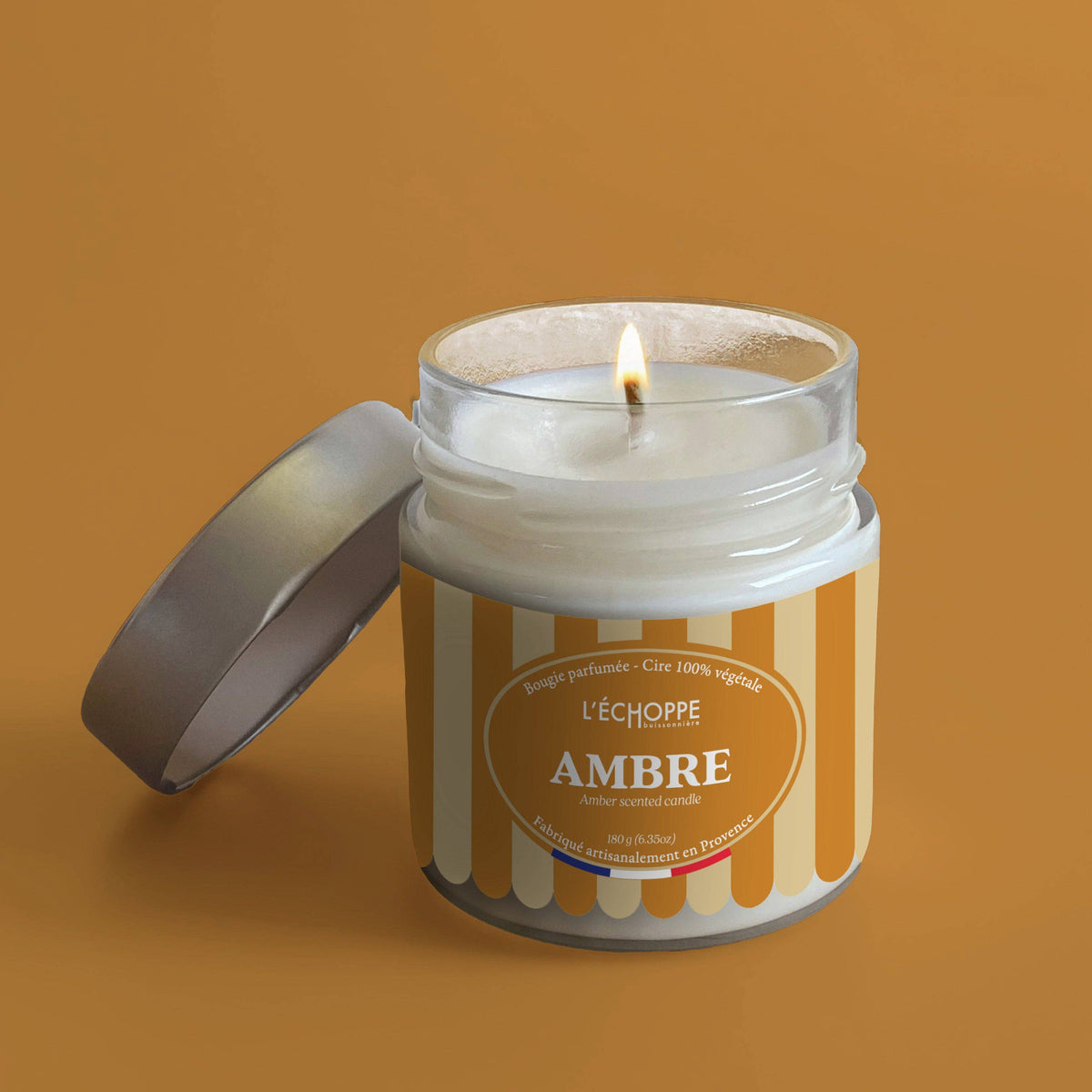 Bougie parfumée - Ambre