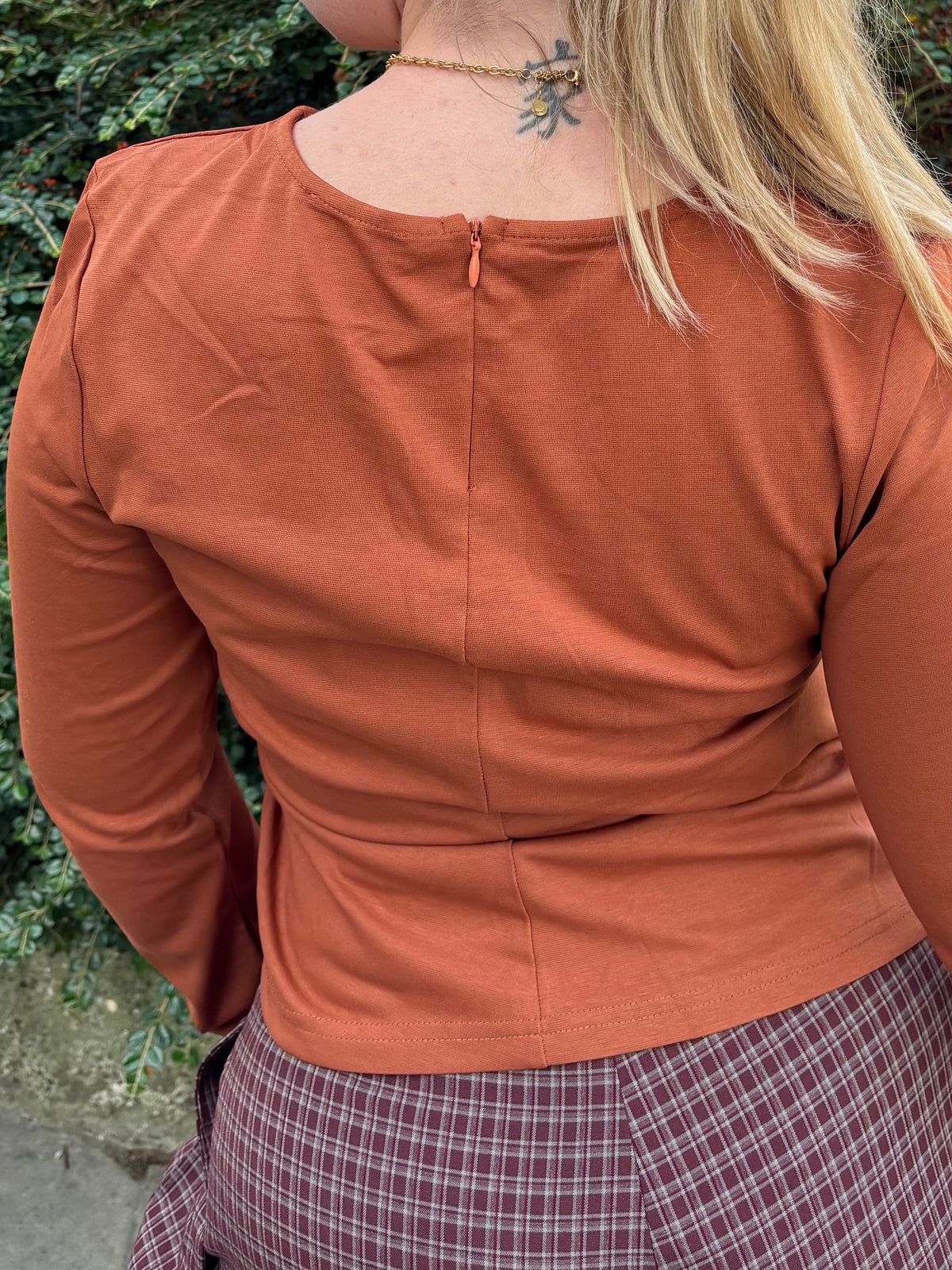 Blouse Aveline terracotta