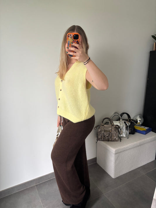 Pantalon Choco laine Sarah